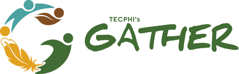 TECPHI's GATHER (icon and wordmark)